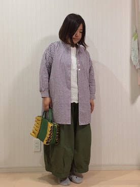 「PATRICK COX（パトリック・コックス）のアイテム（アクセサリー）」を使った、はななさん（レディース・150cm）の春コーディネート