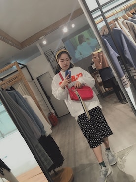 「PULL&BEAR（プルアンドベア）のアイテム（パーカー）」を使った、傲娇的w桑さん（レディース・161cm）の秋コーディネート