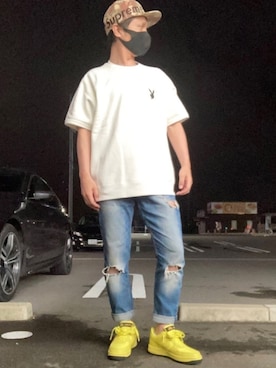 「リーバイス」｜ninja-kingさん（メンズ・169cm）の春コーディネート