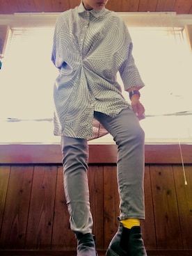 白玉寝子さん（レディース・163cm）の秋コーディネート