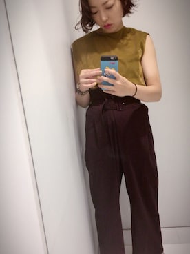 テラダアイリさん（レディース・163cm）の夏コーディネート