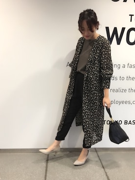 テラダアイリさん（レディース・163cm）の秋コーディネート