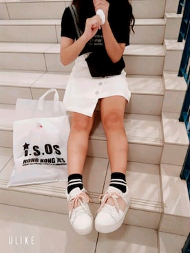 「アイテム（バッグ）」を使った、Wai May Hoay Hannahさん（レディース・150cm・10代）の夏コーディネート