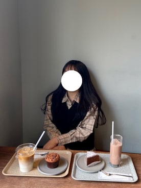 「RETRO GIRL（レトロガール）のアイテム（シャツワンピース）」を使った、yuuuuukaさん（レディース・156cm）の春コーディネート