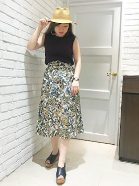 権田 彩弓さん(レディース・157cm)の夏コーディネート