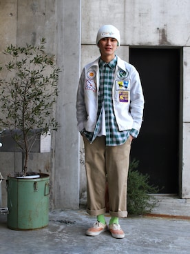 MANYさん（メンズ・171cm）の冬コーディネート