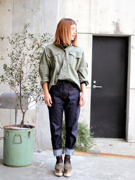 MANYさん（レディース・158cm）の冬コーディネート