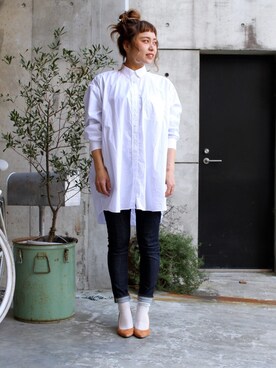 MANYさん（レディース・158cm）の冬コーディネート