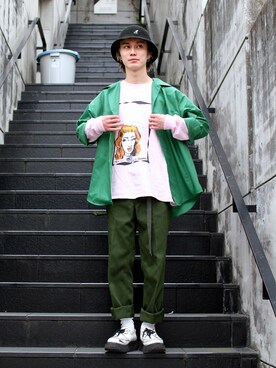 MANYさん（メンズ・171cm）の春コーディネート