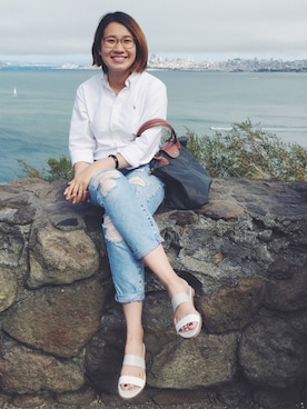 May Leeさん(レディース・165cm)の夏コーディネート