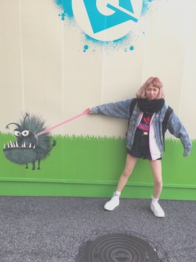 「80s」｜「アイテム（その他）」を使った、えのき🍄さん（レディース・166cm）の冬コーディネート