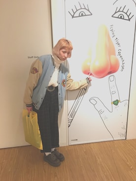 「used mix」｜「アイテム（その他）」を使った、えのき🍄さん（レディース・166cm）の冬コーディネート