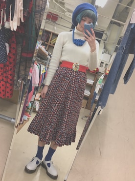 えのき🍄さん（レディース・167cm）の冬コーディネート