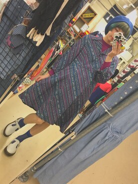 えのき🍄さん（レディース・167cm）の春コーディネート