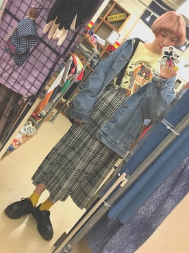 えのき🍄さん(レディース・167cm)の春コーディネート