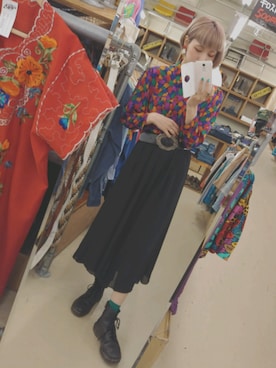 「アイテム（ピアス（両耳用））」を使った、えのき🍄さん（レディース・167cm・20代）の夏コーディネート