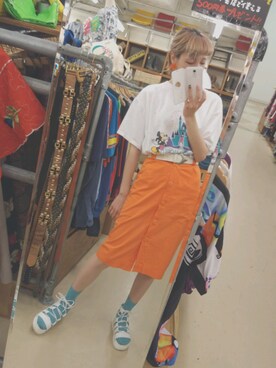 えのき🍄さん（レディース・167cm）の夏コーディネート