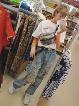 えのき🍄さん（レディース・167cm）の夏コーディネート