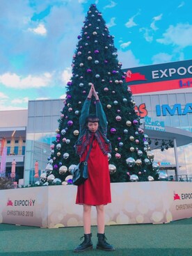 えのき🍄さん（レディース・167cm）の冬コーディネート