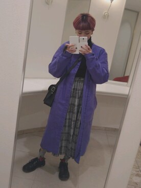 えのき🍄さん(レディース・167cm)の冬コーディネート