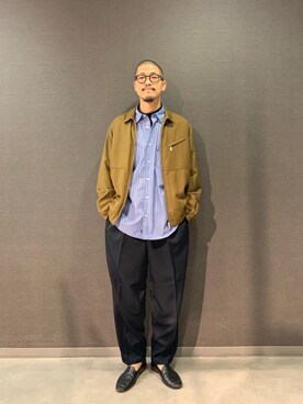 「色遊び」｜タニさん（メンズ・180cm）の秋コーディネート