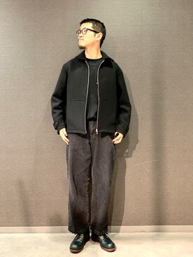 「JUNRED（ジュンレッド）のアイテム（ジャケット/アウター）」を使った、タニさん（メンズ・180cm・20代）の冬コーディネート