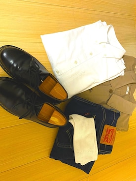 「Steven Alan（スティーブンアラン）のアイテム（ブルゾン）」を使った、じゃさん（メンズ・168cm）の春コーディネート
