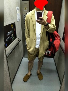 「アイテム（メッセンジャーバッグ）」を使った、アゲハさん（メンズ・172cm・30代）の春コーディネート