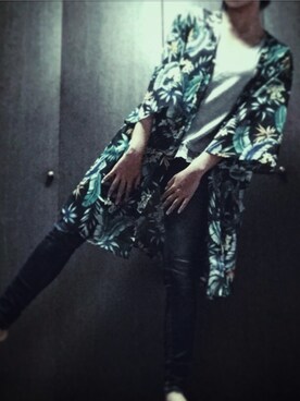 「アイテム（スーツパンツ、シルバー系）」を使った、SUZU_kunさん（レディース・165cm）の秋コーディネート