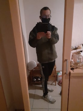 「KANGOL（カンゴール）のアイテム（マウンテンパーカー）」を使った、shinnosuke0327さん（メンズ・170cm）の春コーディネート