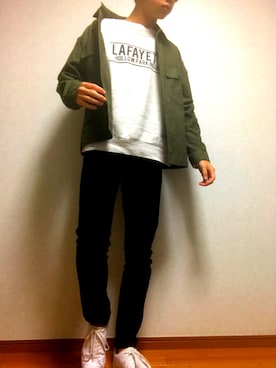 あしゅしゅさん（メンズ・174cm）の秋コーディネート