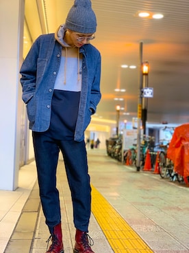 AKKIIさん(メンズ・182cm)の秋コーディネート