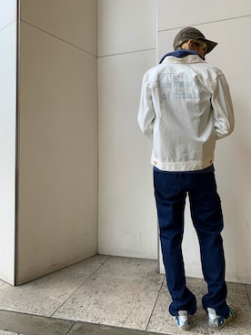 「MATIX（マティックス）のアイテム」を使った、AKKIIさん（メンズ・182cm）の冬コーディネート