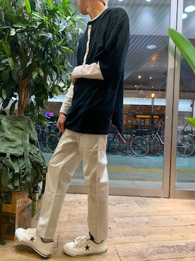 AKKIIさん（メンズ・182cm）の春コーディネート