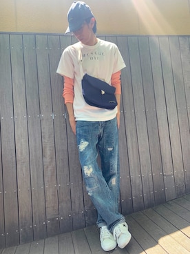 AKKIIさん（メンズ・182cm）の夏コーディネート