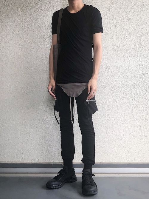Rick Owensコットンタンクトップブロンズ　リックオウエンス Rick Owens（リックオウエンス）の「Rick Owens - カーブヘム