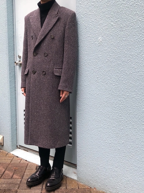 Takuto Acne Studiosのチェスターコートを使ったコーディネート Wear