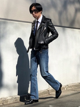 LITHIUM HOMME(リチウム オム)のライダースジャケットを使った人気
