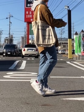 「NIKE」｜鹿さん（レディース・154cm）の冬コーディネート