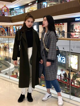 一只小肥球儿さんのコーディネート