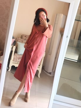 「The Fifth Label（ザ・フィフス・レーベル）のアイテム」を使った、claire酱さん（レディース・162cm）の春コーディネート