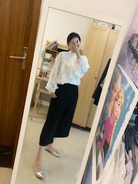 「b+ab（ビープラスエービー）のアイテム」を使った、claire酱さん（レディース・162cm）の秋コーディネート