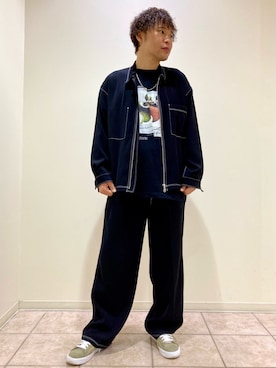 「JUNRED（ジュンレッド）のアイテム（アクセサリー）」を使った、せいじさん（メンズ・175cm）の春コーディネート