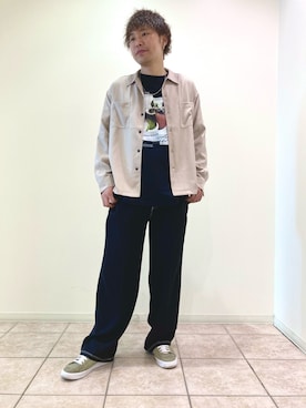 「JUNRED（ジュンレッド）のアイテム（アクセサリー）」を使った、せいじさん（メンズ・175cm）の春コーディネート