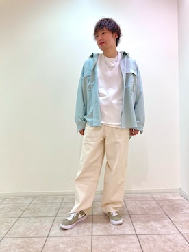 「JUNRED（ジュンレッド）のアイテム（アクセサリー）」を使った、せいじさん（メンズ・175cm）の春コーディネート