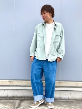 「JUNRED（ジュンレッド）のアイテム（アクセサリー）」を使った、せいじさん（メンズ・175cm）の春コーディネート