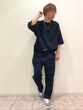 「JUNRED（ジュンレッド）のアイテム（アクセサリー）」を使った、せいじさん（メンズ・175cm）の春コーディネート