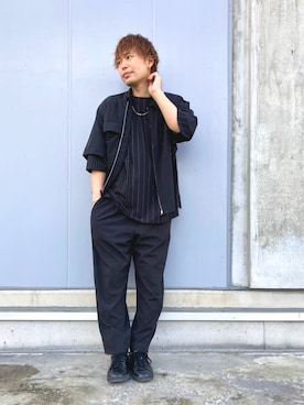 「JUNRED（ジュンレッド）のアイテム（アクセサリー）」を使った、せいじさん（メンズ・175cm）の春コーディネート