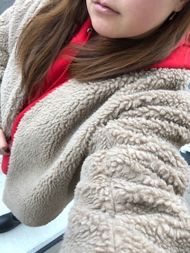 「UNIQLO（ユニクロ）のWOMEN ウルトラストレッチジーンズ（デニムパンツ）」を使った、ettsu☆さん（レディース・150cm）の冬コーディネート