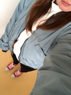 「UNIQLO（ユニクロ）のWOMEN ウルトラストレッチジーンズ（デニムパンツ）」を使った、ettsu☆さん（レディース・150cm）の春コーディネート